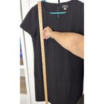 TAHARI Arthur S. Levine Women’s Bi Stretch LBD Shift Dress Size 8 Black Photo 3