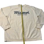 Royce Size M Missouri Show Me State Corduroy Crewneck Beige Cream Travel Ribbed White Size M Photo 3