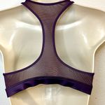 Victoria's Secret VS SPORT purple racer-back mesh sports bra. Size Small Photo 6