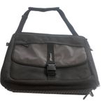 Targus Black Laptop‎ Work Office Black Grey Strap Laptop Shoulder Bag Photo 0