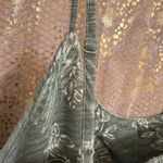 Old Navy  Tropical Print Cotton Slub Knit Mini Dress/Top Olive Green XXL Photo 5