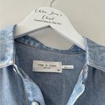 Rag and Bone Liquid Miramar Denim Mini Dress S Photo 7