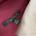 City Triangles Red Glitter Metallic Cocktail Dress Strappy Back 3 Photo 8