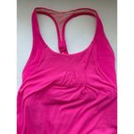 Lululemon Bright Pink Tank Top with Built in Bra Size XS Photo 2
