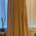 Derek Lam NWOT  Pleated Midi Skirt Size 0 fits up to a size 10 stretch waistband Photo 3