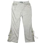 Ralph Lauren  women's y2k vintage western cream bootcut equestrian fringe pant 12 Photo 1