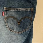 Levi's 504 Slouch Vintage Y2K Bermuda Denim Shorts Photo 3