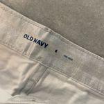 Old Navy NWT  Size 6 Silver Shine Metallic Zip Stretch Denim A Line Mini Skirt Photo 7