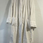 Pottery Barn  Robe Womens Medium White Plush Cozy Bath Lounging Relaxation Photo 0