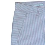 Gap Khakis by Skinny Mini Pink Striped Rolled Pants Mid-Rise Stretch Women 6 Photo 4