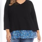 Karen Kane  Layered Sweater Photo 1