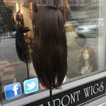 Wig sale Dark Brown Highlight Thick natural layers Photo 3