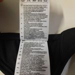 Reebok Sports Bra Womens Small Black Athletic Activewear Workout Stretch Yoga Photo 9