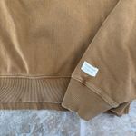 The Normal Brand Sweater Womens Size Large Jackie Vintage Fleece Crewneck Brown Photo 2