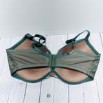 Victoria's Secret  Dream Angels Push Up Green Lace Bejeweled Bra Size 36DDD Photo 2