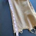 Trendy Tan Distressed Cropped Jeans Size 29 Photo 12