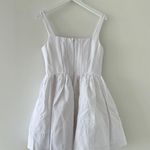 STAUD  White Landscape Mini Dress 8 Photo 7