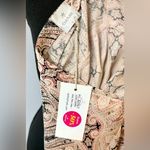 Culture Filigree Print Shift Dress Size Large Pink Photo 8