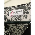 Peaches Women's Floral Scrub Uniform Top Nurse Medical V Photo 2