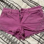 Roxy Vintage Purple Denim summer Jean Shorts Photo 0