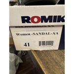 Josef Seibel Westland Romika Germany Ibiza 86 Orthotic friendly Sandal Size 41 Red Photo 3