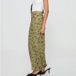 Princess Polly Green Maxi Skirt Photo 3