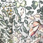 Loft blue floral short sleeved Top Photo 4