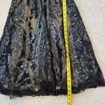 Mac Duggal 67514 Cap Sleeve Sequins Fit & Flare Dress Black 2 Photo 9