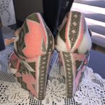 Wild Pair Opened Toed Wedge Heel Shoes Photo 4