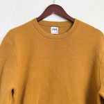 ZARA  Mustard Long Sleeve Knit Sweater Top Size M Photo 2