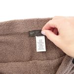 Barefoot Dreams  Cozy Chic Lite Brown Maxi Skirt Sz L Photo 2