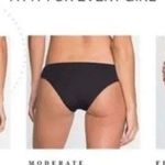 NWT Tavik Pernille Swim Bottom Slinky Rib in Black Photo 8