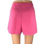 ZARA Women's Pink High Waist Wide Leg Side Zip Mini A-Line Skirt Skort Size M Photo 2