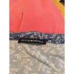 Brandy Melville  OS Blue Floral Mini Skirt Tiered Stretch Photo 3