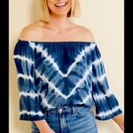 Michael Stars Tie Dye peasant top. New Photo 8