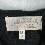 Vintage Y2K Dress M Medium Dark Romantic Fairy Floral Goth Black Midi Ruffles Photo 4