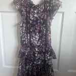 MISA Los Angeles  Floral Ruffle Dress Photo 1