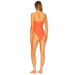 Tularosa  Cambri One Piece in Blazing Orange Small New Womens Swimsuit Photo 1