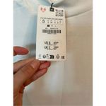 ZARA white short sleeve tight dress size small Photo 8