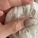 J.Crew Y2K Strapless Eyelet Boho Top White Silk Blend Size 4 Photo 1