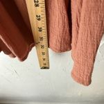 Showpo Dress Festival Small Pink Mauve Boho Flutter Sleeve Lace Up Mini Casual Photo 4