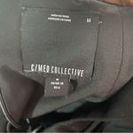 C/meo collective Adept Women's Black High Neck Backless Ruched Midi Dress Size M Size M Photo 6