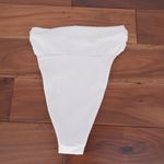 ASOS DESIGN White High Waisted Bikini Bottoms Size 4 Photo 3