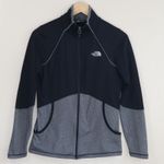 The North Face  Womens Small P Jacket Full Zip‎ Gray Black Cinder 100 Athletic Photo 0