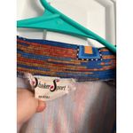 Vintage 70s Shaker Sport Long Sleeve Geometric Print Button Down Shirt Blue Size undefined Photo 4