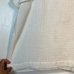 Madewell  Harlow Square Neck Top in Lighthouse Size Large EUC #0578-OC Photo 4