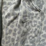 Nike Tan Gray Leopard Print Athlesiure Comfy Cozy Casual Jogger Pants Size M Photo 2