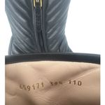 Gucci 95mm Matelasse' Leather Platform Boots in Black Photo 14