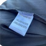 Glitz Double Crazy Black Glam Silver Sequin Ruched Mesh Sheer Off Shoulder Dress Photo 7