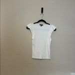 J.Crew  Vintage rib ruffle boatneck tank top  Size XS Photo 1